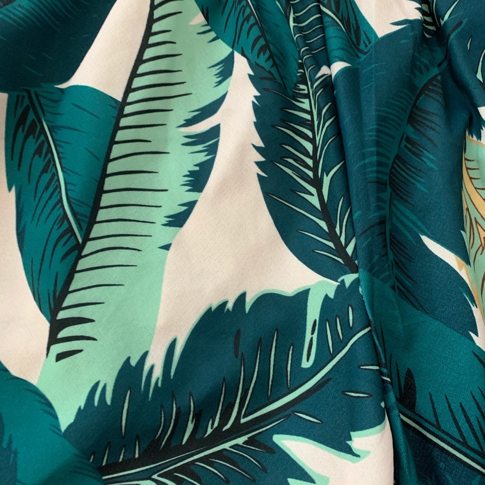 Palm leaves flare